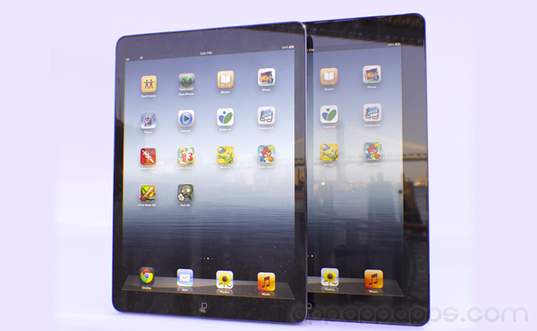 iPad 5重新設計, 更像iPad mini的外觀就是這個樣子?