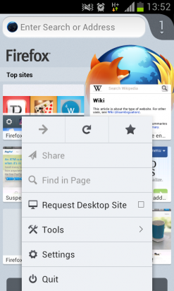 窺探 Firefox for Android 新鮮事：閱讀模式、Web Apps 支援、 詐騙防範