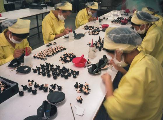 現實世界中的禮物工廠，玩具工廠攝影集