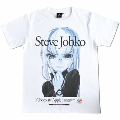 我的教主哪有這麼可愛? 日本推出史蒂夫·賈伯「子」T恤
