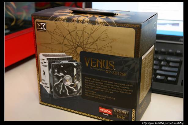 六六大順!!XIGMATEK 富鈞 VENUS XP-SD1266 散熱器開箱簡測