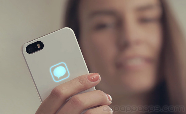 超炫新發明 iPhone 殼: 不用電不佔插口, 為手機加提示燈 [圖庫+影片]