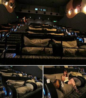 TGV Cinemas' Beanieplex：號稱世界上最舒適的電影院