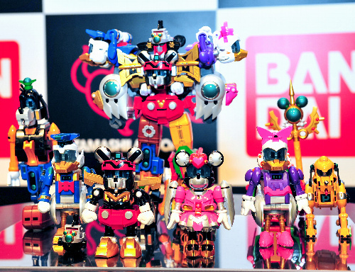 DISNEY x BANDAI 超合金迪士尼機器人戰隊要來收服你的心!