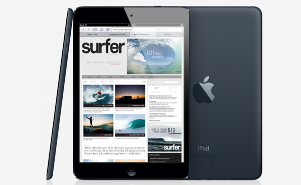 iPad mini公佈: 7.9吋螢幕, A5處理器, LTE連線及其他詳情
