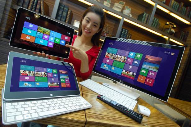 LG 推出 兩款 Windows 8 電腦 蓄勢待發