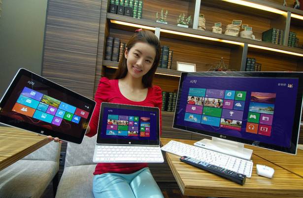 LG 推出 兩款 Windows 8 電腦 蓄勢待發