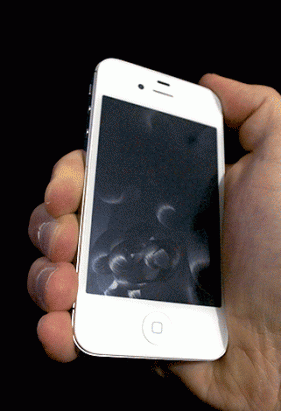 油膩膩的iPhone螢幕也可以作畫！？