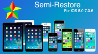 iOS 5.1.1以上的裝置想要平刷，Semi Restore實現你的夢想。