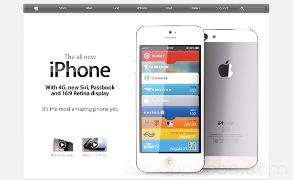 iPhone 5首輪預訂9月14日開始, 國際預訂21日開始?