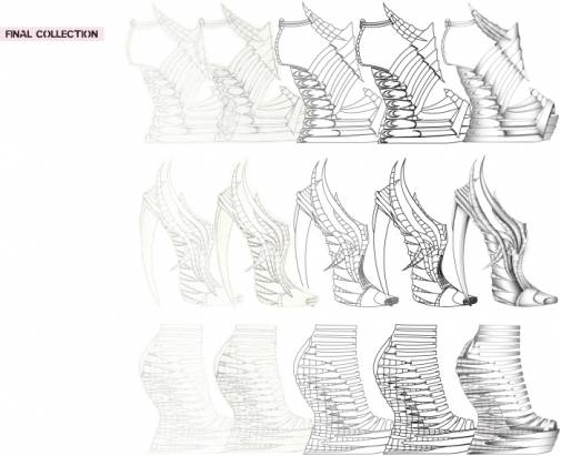 3D 列印的無限可能，女王系超威跟鞋