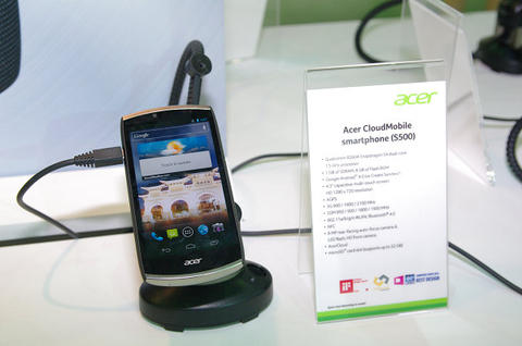 Computex 2012 ：一分鐘快速體驗 acer CloudMobile S500 智慧手機