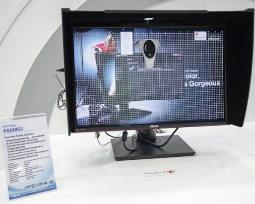 Computex 2012：Asus 內建校色器、USB 3.0 與24吋 IPS 面板的 PA248QJ 螢幕