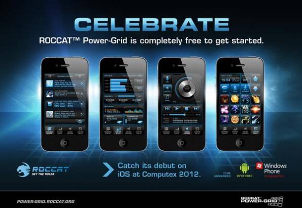 Computex2012：BC獎系列01--ROCCAT 智慧型手機應用程式Power-Grid