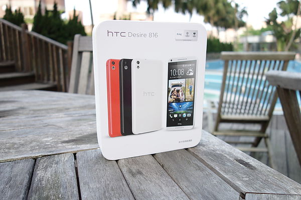 渴望8！HTC Desire 816w 雙卡雙待實測