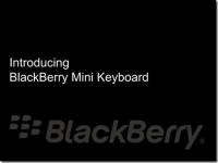 黑莓即將推出 PlayBook 專用藍牙鍵盤
