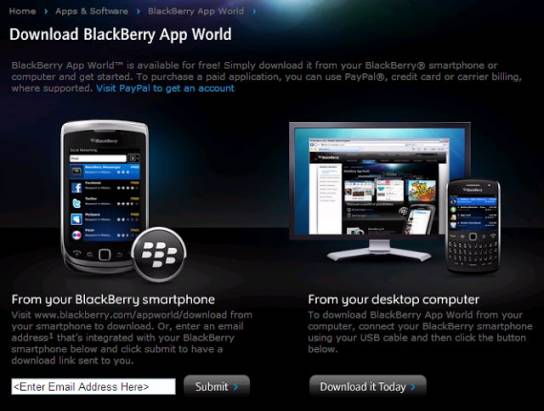 BlackBerry App World 3.1 中文版，大方邀人送禮物！