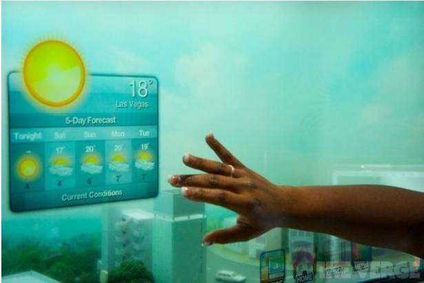 Samsung展出夢想中的高科技觸控玻璃(影片)
