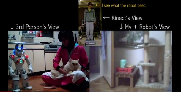 Kinect 與 Wii 控制器攜手，只為遙控機器人