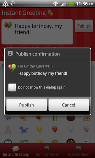 [軟體推薦] Birthdays for Facebook 很不錯的Facebook朋友生日提醒程式!! 不會再錯過重要的節日喔～