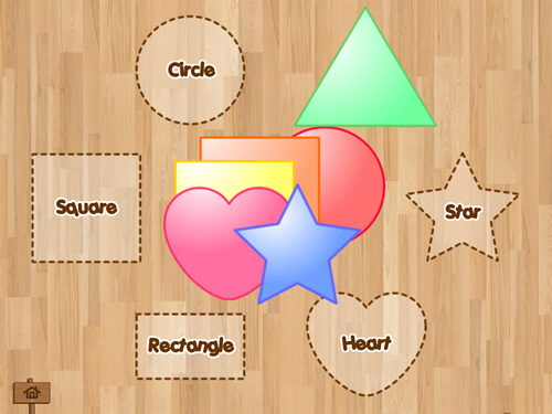Shapes for Kids - 讓幼兒探索學習各種形狀的互動學習軟件