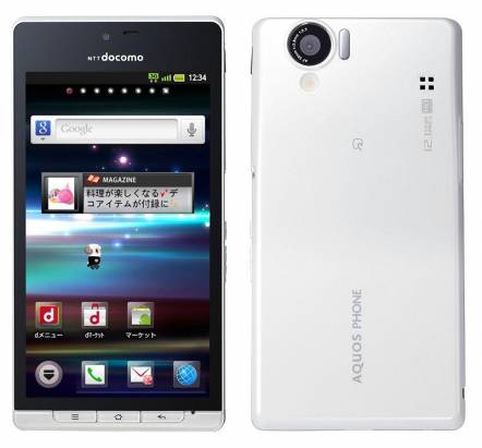 Sharp SH-01D 發表，Android 2.3、4.5吋螢幕與裸視3D