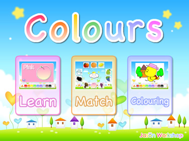 Colours Book - 幼兒學習、探索各種色彩的互動學習書