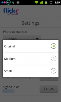 Android版Flickr上架了！