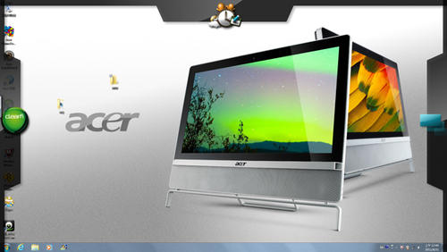 用 acer aspire Z5801 觸控電腦成為室友間的創意中心