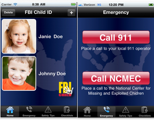 癮 APP : FBI iOS App 首部曲 – Child ID(兒童身份証)