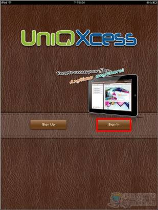 「iPad」蠻有潛力的雲端檔案伺服軟體---「UniQXcess」