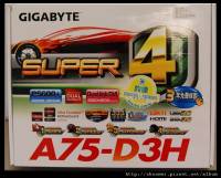 GIGABYTE GA-A75-D3H 加 AMD A8-3850 等於走入APU的第二步