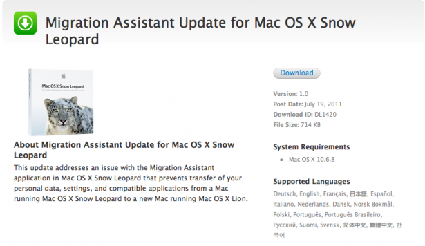 Mac OS X Lion 確定美西時間週三來到...