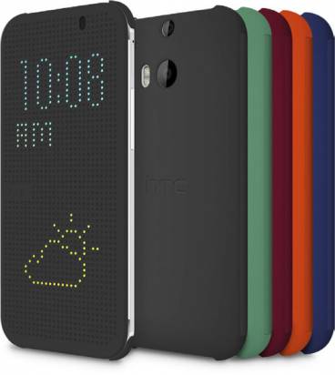 HTC One (M8) 原廠 Dot View 炫彩顯示保護套分享 (更新影片 DEMO)