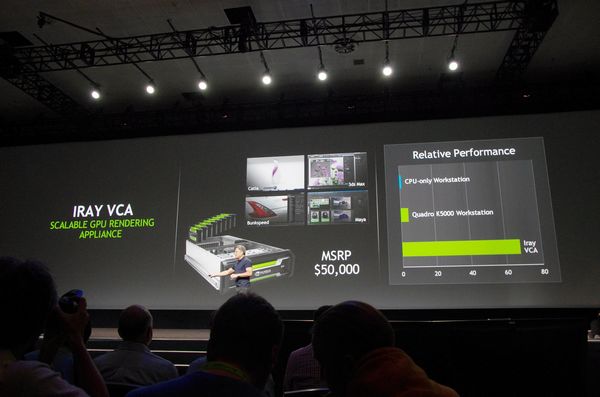 GTC 2014 ：針對設計產業的光線追蹤運算， NVIDIA 發表 Iray VCA 伺服器