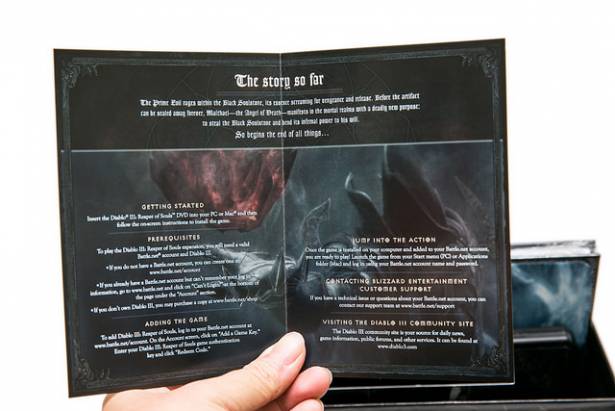 暗黑破壞神 III：奪魂之鐮『典藏版』開箱