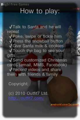 會說話的聖誕老人 - 聖誕節應景娛樂軟體