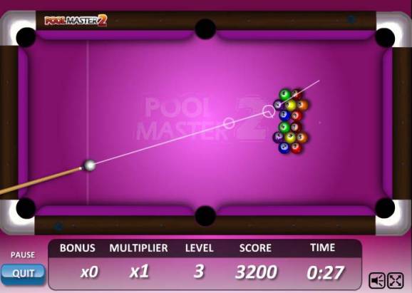 《Pool Master 2》兩分鐘挑竿練技術