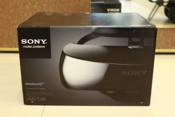 小空間的確幸 Sony HMZ-T3W 頭戴式影院初體驗