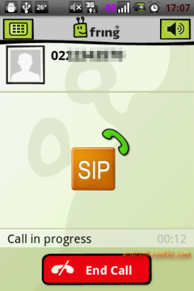 fring - SIP網路電話的另一個選擇