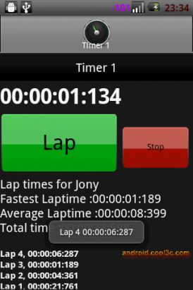 Ultimate Chronograph Stopwatch - 多重碼表計時器