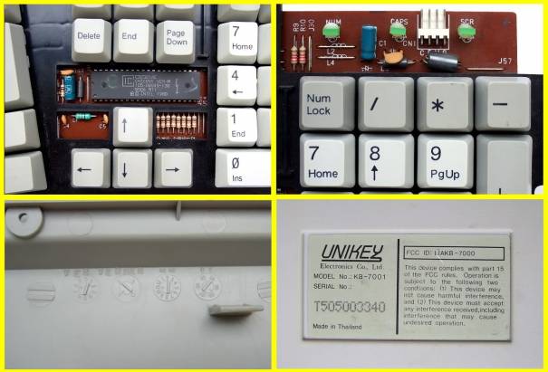 ★★UNIKEY KB-7001人體工學機械鍵盤★★