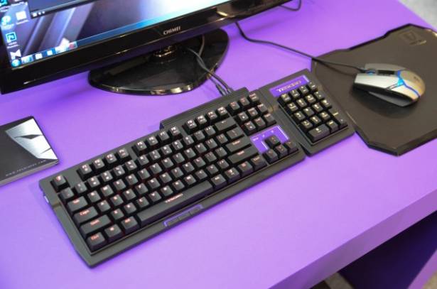 Computex 2014：鐵修羅，可變換多種燈色的機械式鍵盤