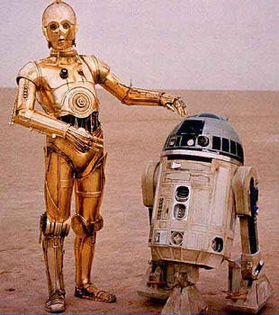 桌上的渣渣屑屑，就交給R2-D2來解決吧!!