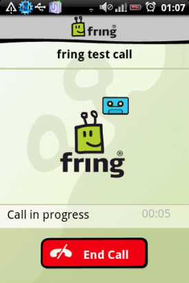 fring - 用Skype打電話
