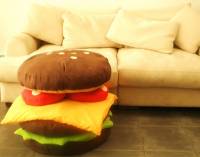 [實用] 沙發馬鈴薯的絕配-漢堡座墊組