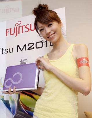 Fujitsu在台發表10.1吋輕省筆電M2010