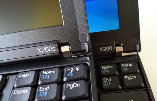 來看看 Lenovo Thinkpad x200 和 x200s 有什麼不同～