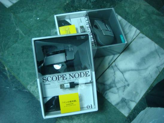 奇隼雷射鼠上市Elecom Scope Node Laser Mouse 開箱文