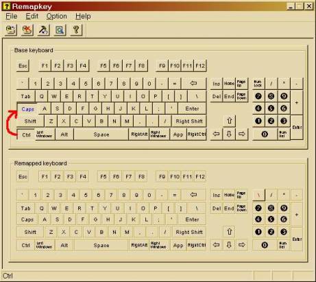 把ctrl 與caps lock對調（含教學）